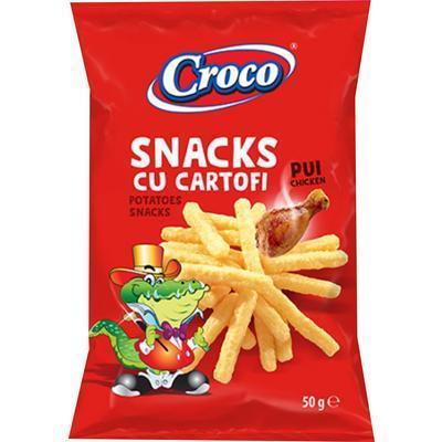 SNACK CROCO S PRÍCHUŤOU ZEMIAKOV A KURACIEHO MÄSA 50g