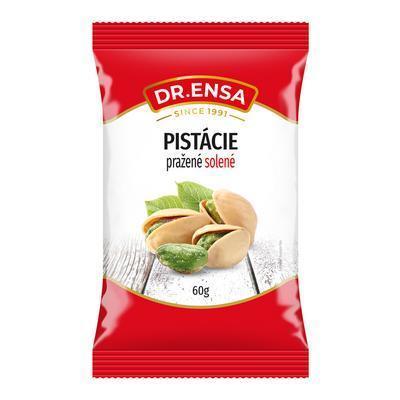 PISTÁCIE PRAŽENÉ SOLENÉ 60g DR.ENSA