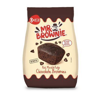 BROWNIES S KÚSKAMI BELGICKEJ ČOKOLÁDY 200g MR. BROWNIE