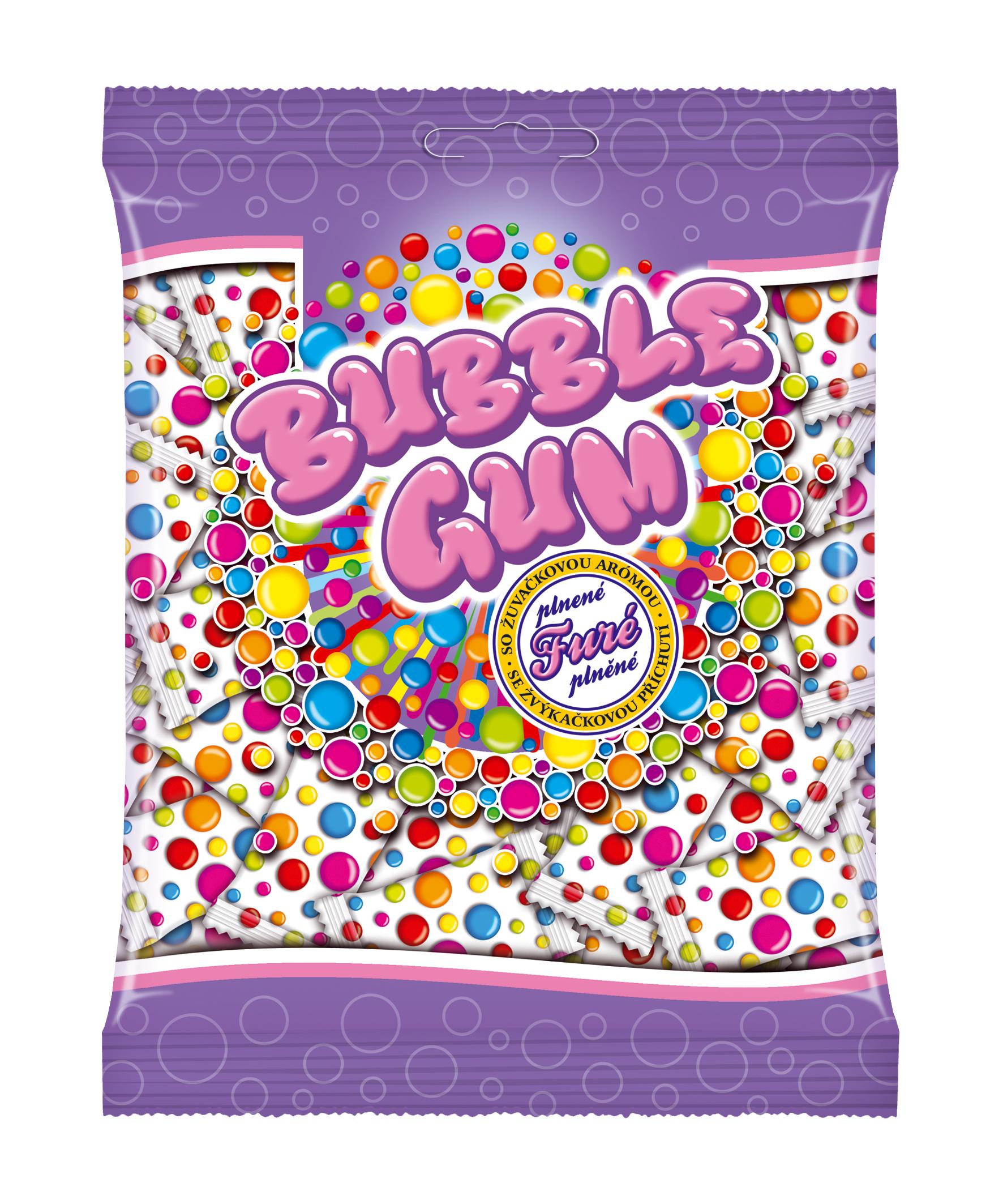 CUKRÍKY FURÉ BUBBLE GUM 320g TOL