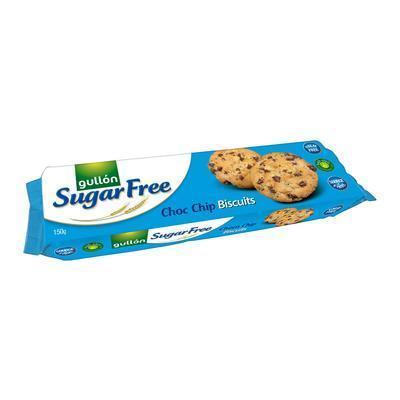 SUŠIENKY CHIP CHOCO S KÚSKAMI ČOKOLÁDY BEZ CUKRU 150g GULLÓN