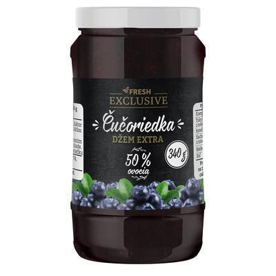 DŽEM ČUČORIEDKOVÝ EXTRA 340g FRESH EXCLUSIVE