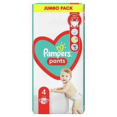 PLIENKY PAMPERS AB PANTS JP S4 9-15kg 52ks