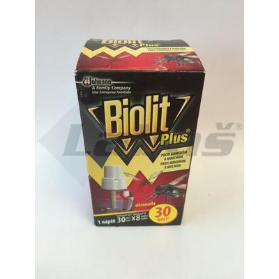 BIOLIT PLUS PROTI KOMÁROM A MUCHÁM NÁPLŇ TEKUTÁ 30 NOCÍ 31ml
