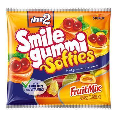 CUKRÍKY NIMM 2 SMILEGUMMI SOFTIES OVOCNÉ 90g