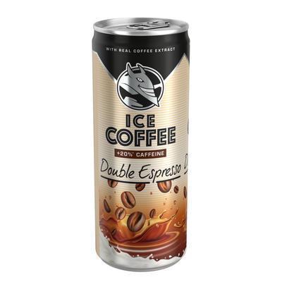 KÁVA ĽADOVÁ ICE COFFEE DOUBLE ESPRESSO HELL 0.25l PLECH