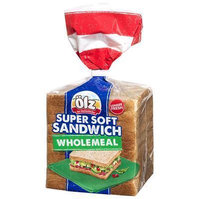 CHLIEB SENDVIČOVÝ SUPER SOFT CELOZRNNÝ 375g ÖLZ
