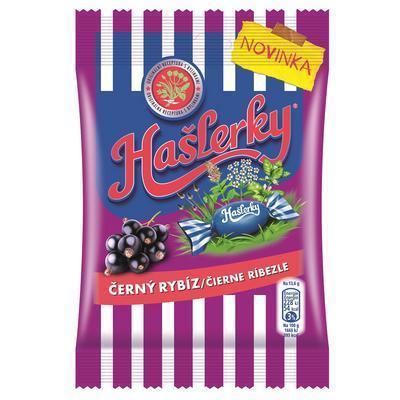 CUKRÍKY HAŠLERKY ČIERNE RÍBEZLE 90g