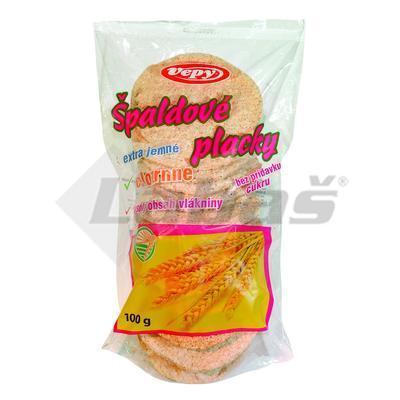 PLACKY ŠPALDOVÉ 100g CELOZRNNÉ VEPY