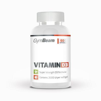 KAPSULE VITAMIN D3 2000 IU 60ks GYMBEAM