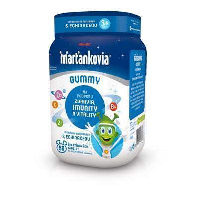 TABLETY MARŤANKOVIA GUMMY ECHINACEA 20mg 50ks WALMARK