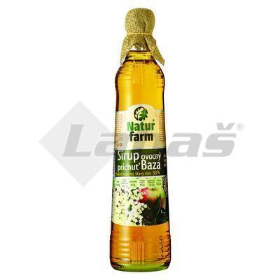 SIRUP BAZA 33% 0.7l SKLO NATUR FARM