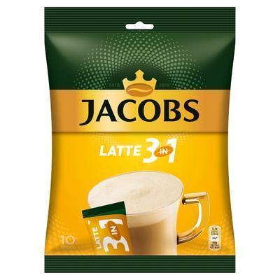 KÁVA LATTE 125g (10x12,5g) SÁČOK JACOBS