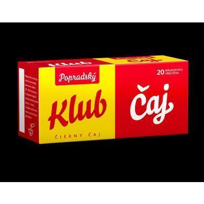 ČAJ ČIERNY KLUB 30g POPRAD