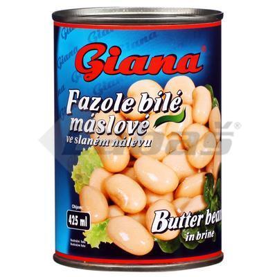 FAZUĽA BIELA MASLOVÁ 425ml 400g / PP 240g GIANA
