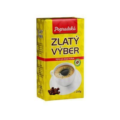 KÁVA MLETÁ ZLATÝ VÝBER 250g POPRAD