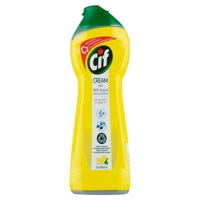 PRÁŠOK TEKUTÝ CIF LEMON CREAM 250ml / 360g