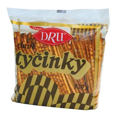 TYČINKY SLANÉ 220g DRU SÁČOK