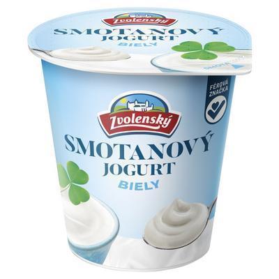 JOGURT SMOTANOVÝ BIELY 145g ZVOLENSKÝ