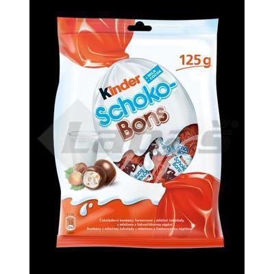 CUKRÍKY KINDER SCHOKO-BONS MILK-COCOA SÁČ. 125g