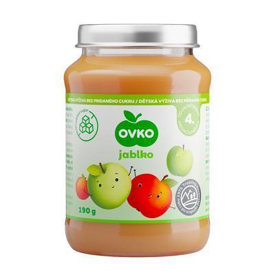DETSKÁ VÝŽIVA JABLKO 190g OVKO OD 4.MESIACA