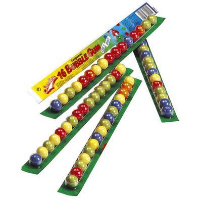 ŽUVAČKY OVOCNÉ GULIČ. BUBLE GUM 16ks JAMBOREE