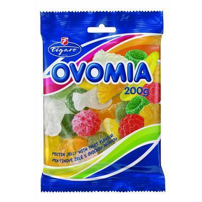 CUKRÍKY ŽELÉ OVOMIA 200g