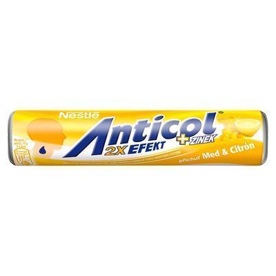 CUKRÍKY ANTICOL MED-CITRON ROLKA 50g