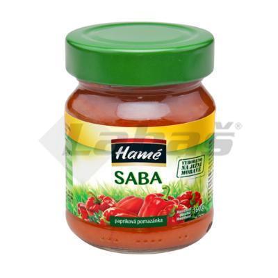POMAZÁNKA PAPRIKOVÁ SABA 160g HAMÉ