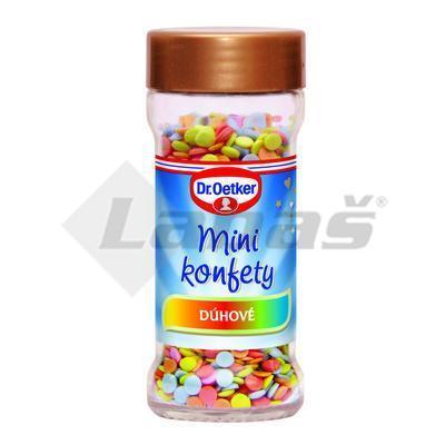 ZDOBENIE MINI KONFETY DÚHOVÉ 39g OETKER