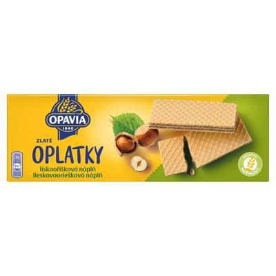 OBLÁTKY ZLATÉ LIESKOORIEŠKOVÉ 146g OPAVIA