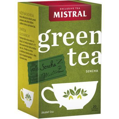 ČAJ ZELENÝ SENCHA 30g MISTRAL HB POPRAD