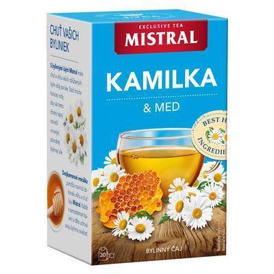 ČAJ BYLINNÝ KAMILKA - MED 30g MISTRAL HB POPRAD