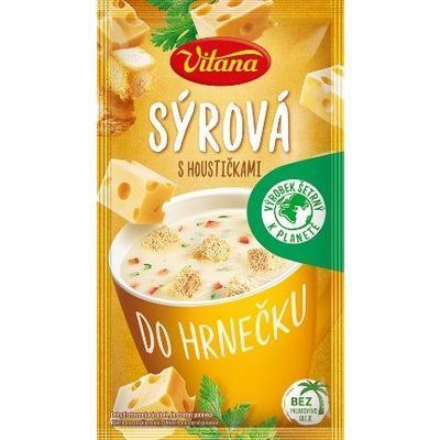 POLIEVKA INSTANTNÁ SYROVÁ 22g DO HRNČEKA VITANA