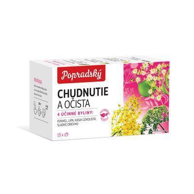 ČAJ BYLINNÝ NA CHUDNUTIE 22,5g POPRAD