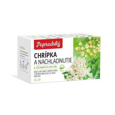 ČAJ BYLINNÝ CHRÍPKA A NACHLADNUTIE 22,5g POPRAD