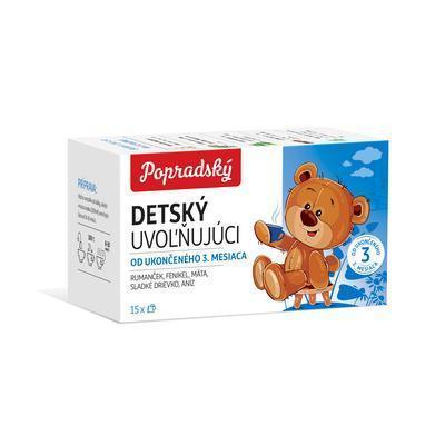 ČAJ BYLINNÝ DETSKÝ UVOĽŇUJÚCI 22,5g POPRAD