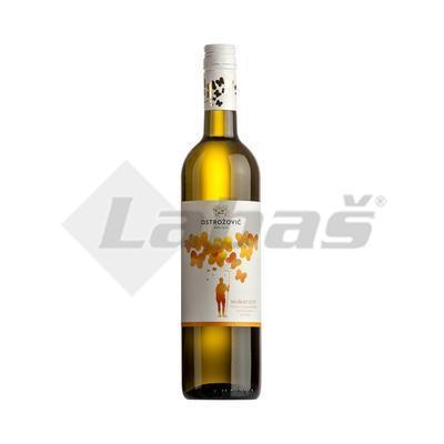 VÍNO MUŠKÁT ŽLTÝ CHOP 0.75l AKOSTNÉ BIELE POLOSUCHÉ OSTROŽOVIČ