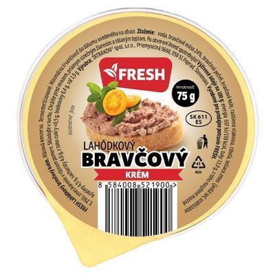 PAŠTÉTA BRAVČOVÝ LAHÔDKOVÝ KRÉM 75g AL FRESH