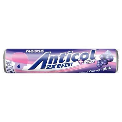 CUKRÍKY ANTICOL ČIERNE RÍBEZLE ROLKA 50g