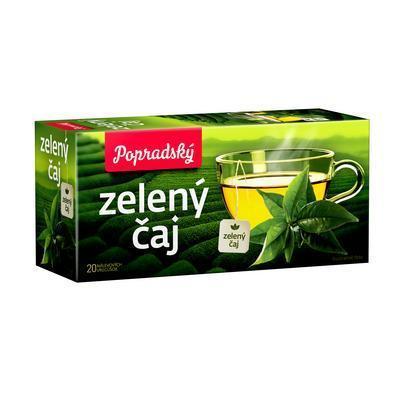 ČAJ ZELENÝ 30g POPRAD