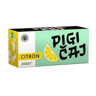 ČAJ ČIERNY PIGI CITRÓN 30g POPRAD
