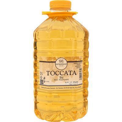 VÍNO TOCCATA 3l BIELE POLOSLADKÉ OSTROŽOVIČ