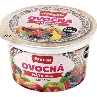 NÁTIERKA OVOCNÁ MIEŠANÁ 240g FRESH