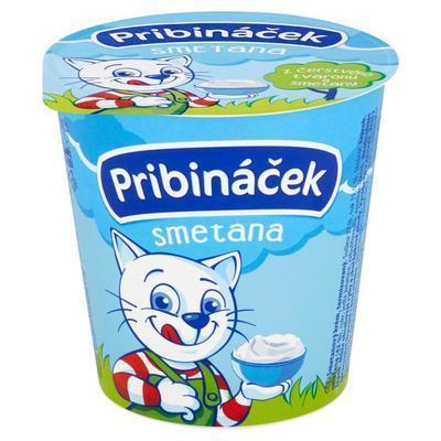 PRIBINÁČEK SMOTANA VEĽKÝ 125g BEZLEP