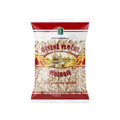 VLOČKY OVSENÉ VÝBEROVÉ 400g MLYN ŠTÚROVO