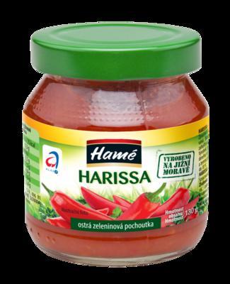 POCHÚŤKA ZELENINOVÁ OSTRÁ HARISSA 130g HAMÉ