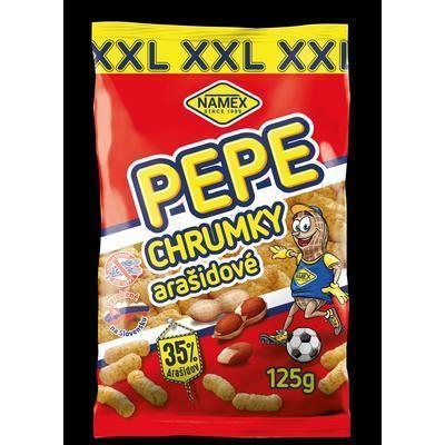 CHRUMKY PEPE ARAŠIDOVÉ XXL 125g BEZLEP
