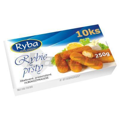 MRAZENÉ RYBIE PRSTY 250g RYBA MORE ZDRAVIA