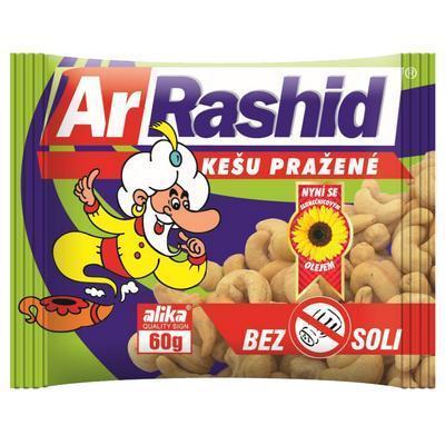 KEŠU PRAŽENÉ NESOLENÉ 60g ARRASHID ALIKA